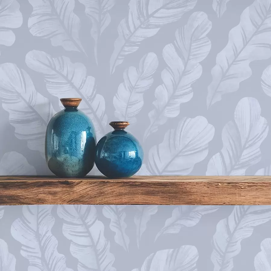 Fototapetes Lielas spalvas gaiši zili pelēkā tonī a00839v1