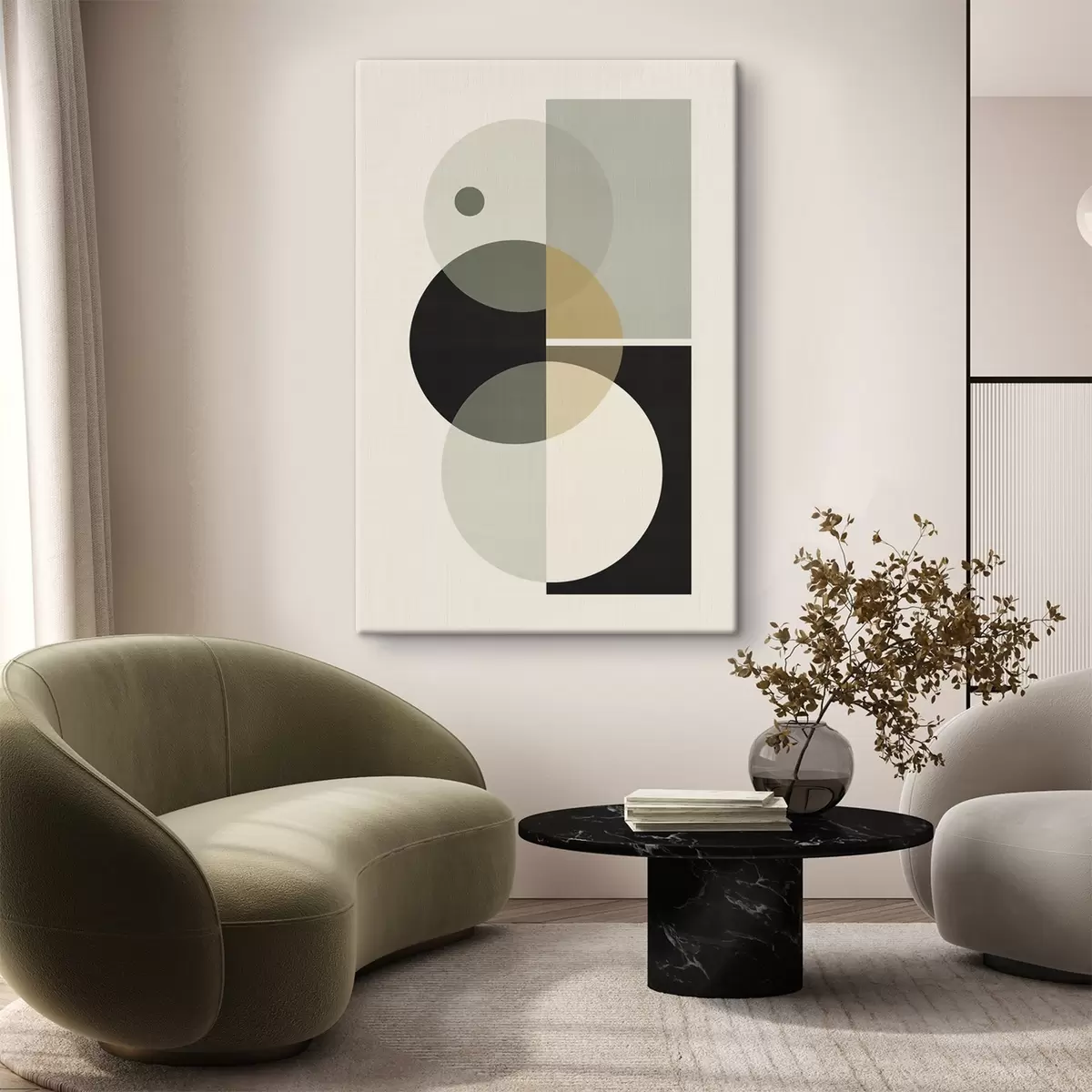 Glezna Ģeometriskā abstrakcija s46353