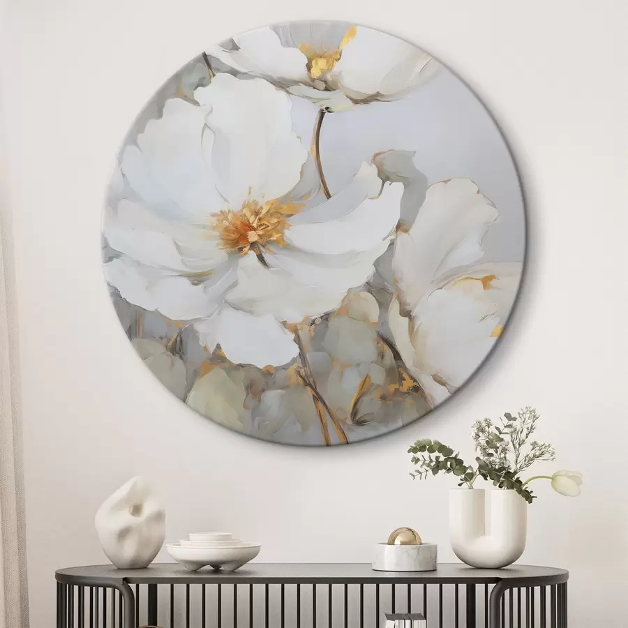 Glezna Abstrakti ziedi r46347