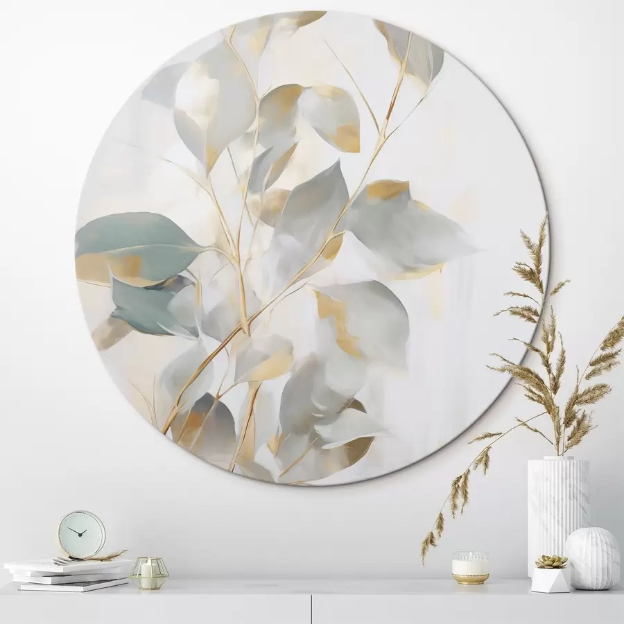 Glezna Abstraktās lapas r46349