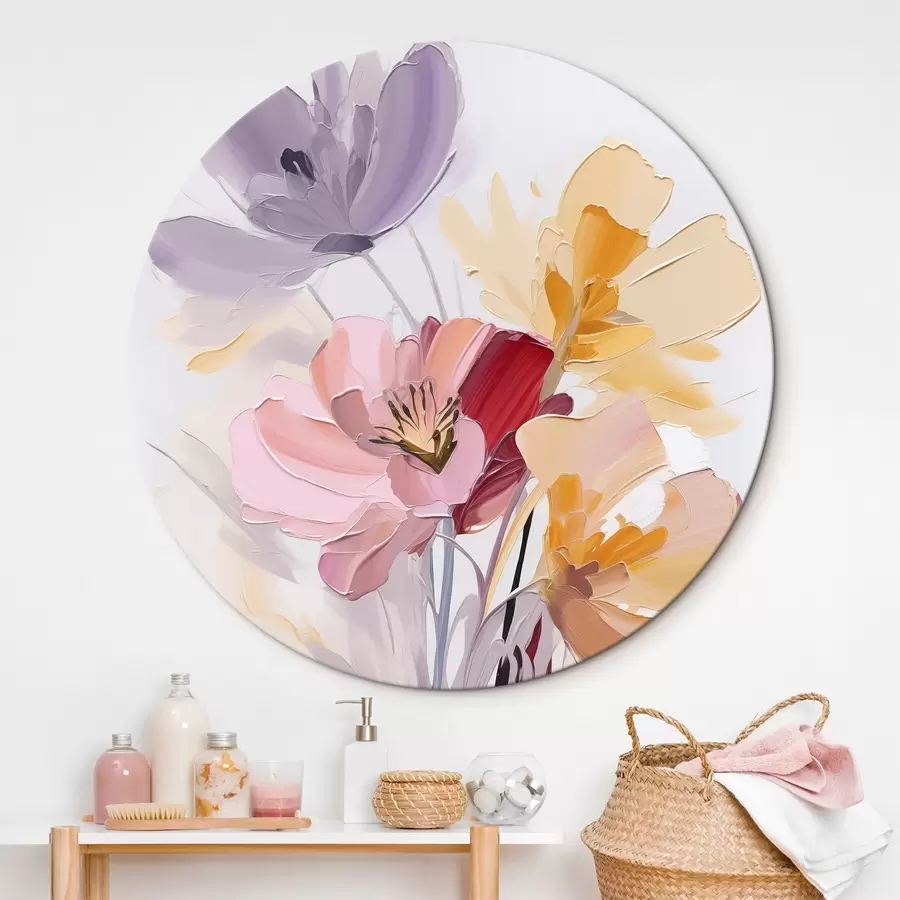 Glezna Abstrakts pušķis r46355