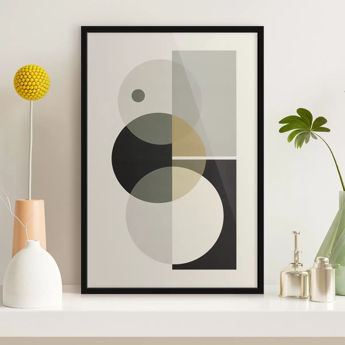 Plakāts Ģeometriskā abstrakcija f46353