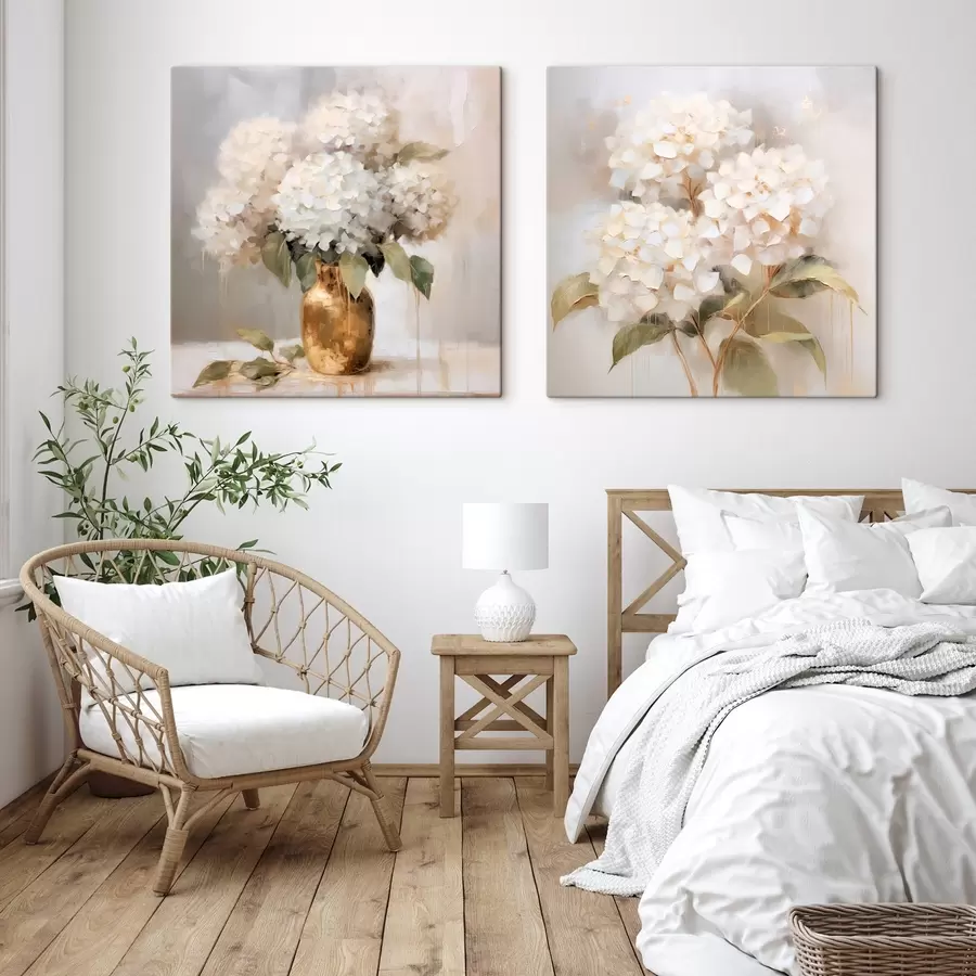 Glezna Maiga hortenzijas m00857