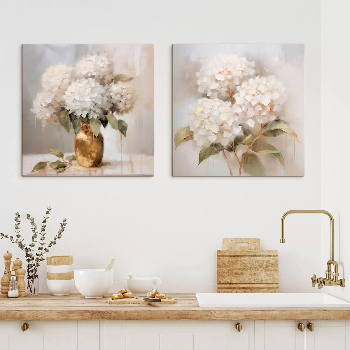 Glezna Maiga hortenzijas m00857