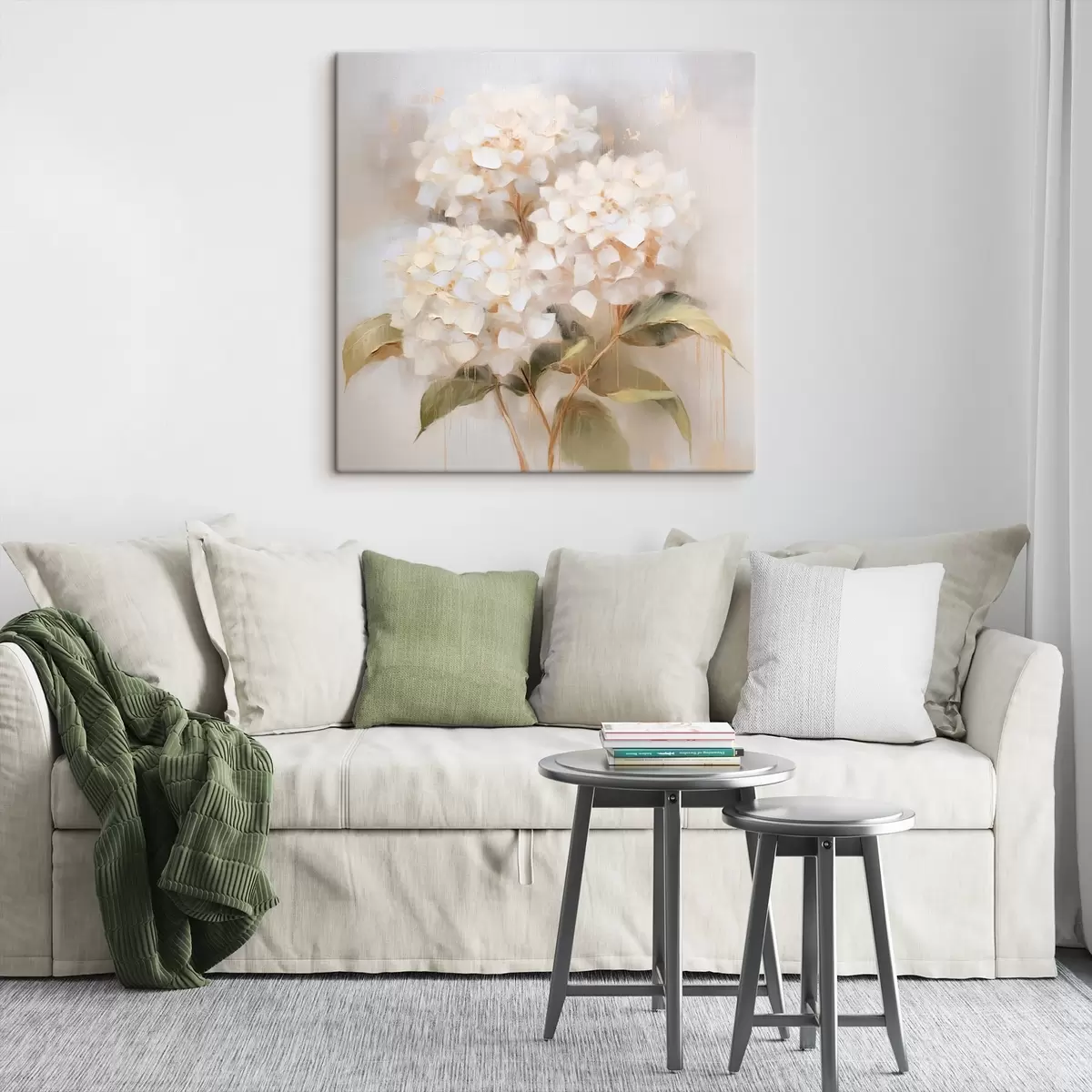 Glezna Delikāts hortenziju pušķis s46262