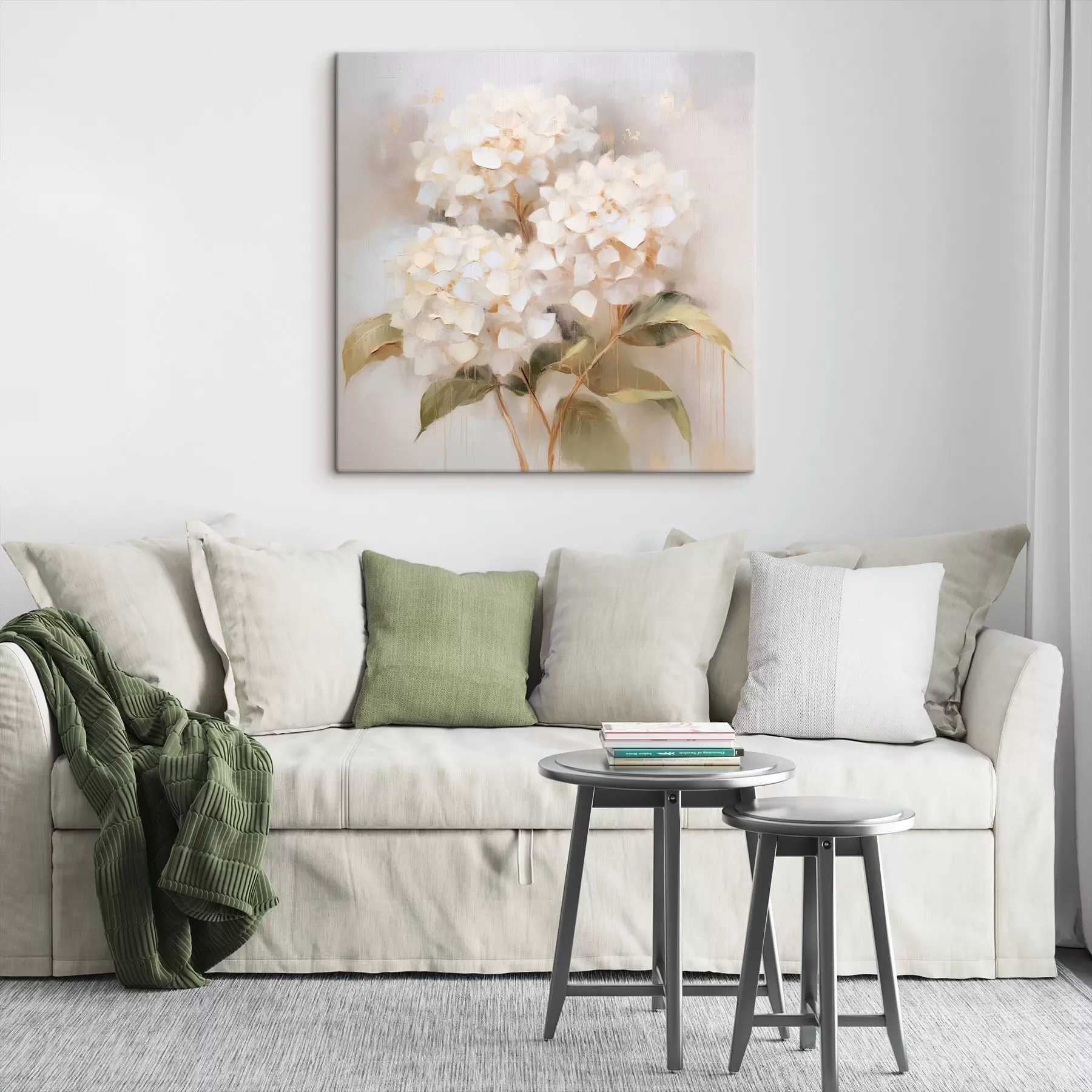Glezna Delikāts hortenziju pušķis s46262