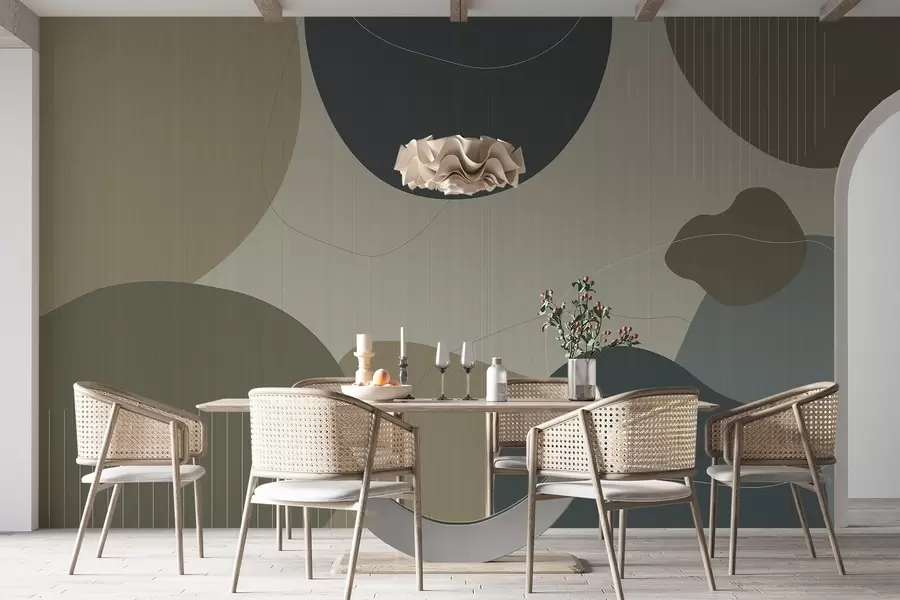 Fototapetes Abstraktie apļi w04759v2