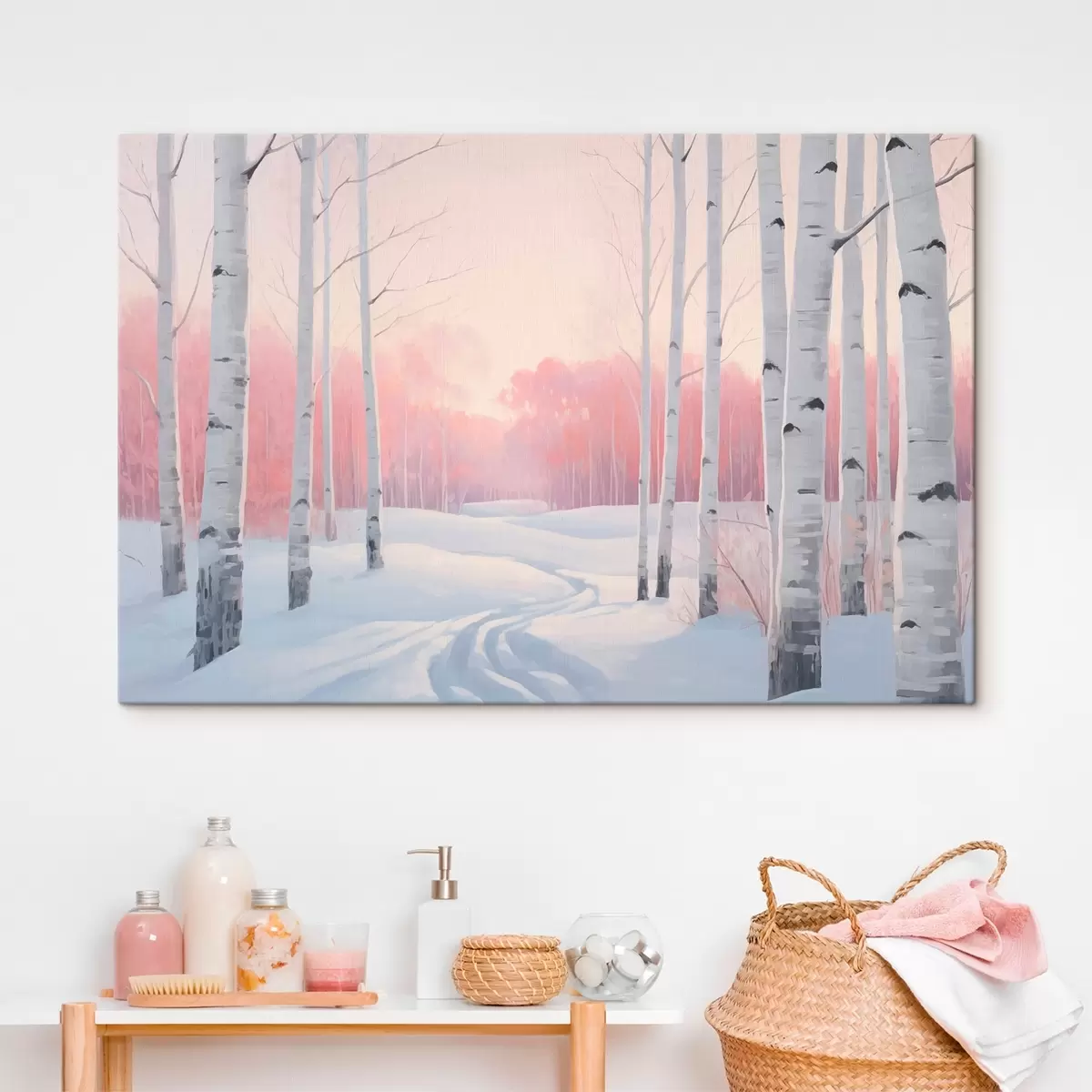 Glezna Bērzu mežs s46405