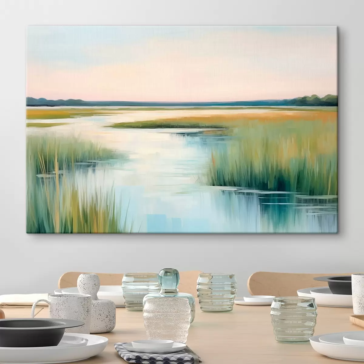 Glezna Vasaras ainava s46409