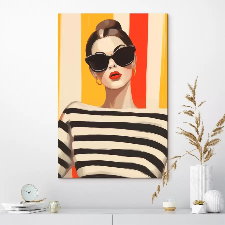 Glezna Moderna meitene s46418