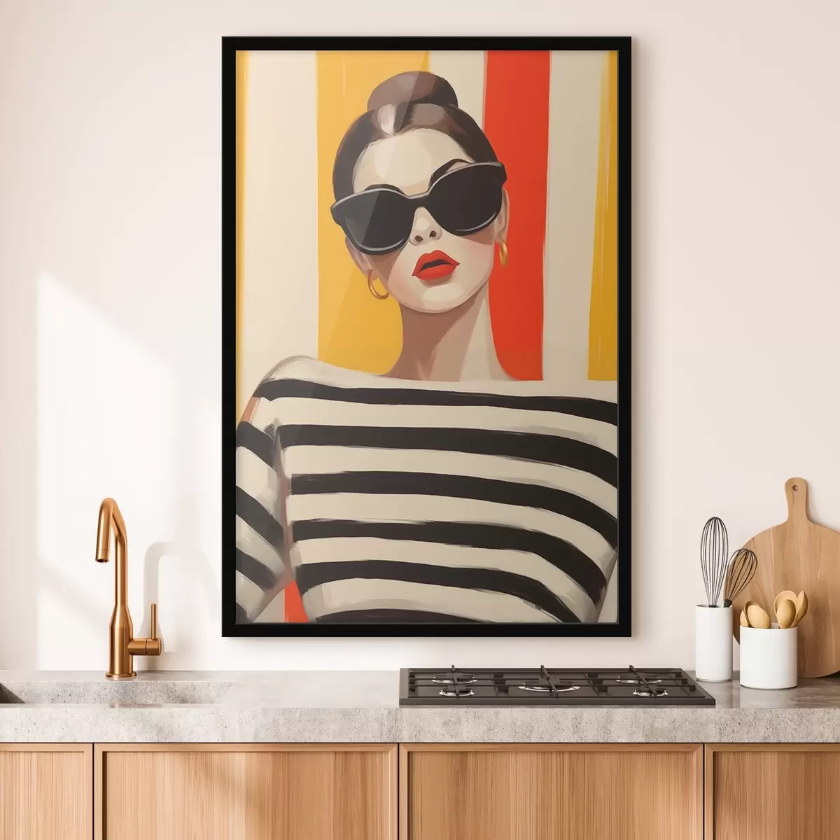 Plakāts Moderna meitene f46418