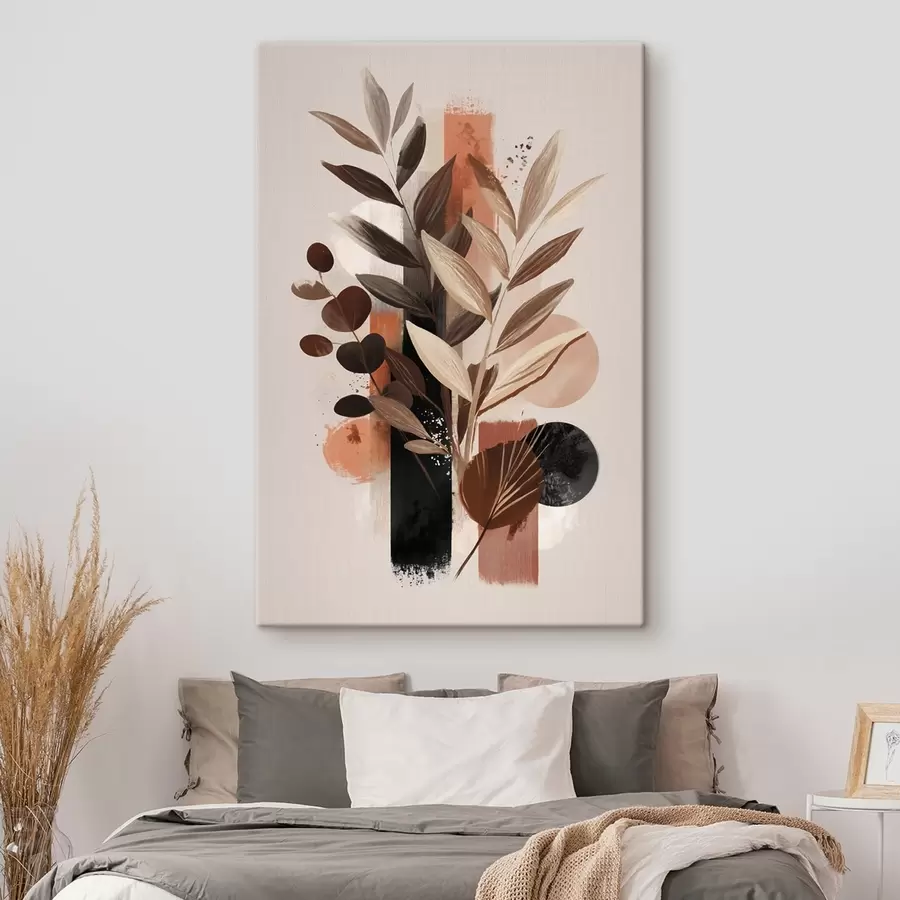 Glezna Abstraktas lapas s46376