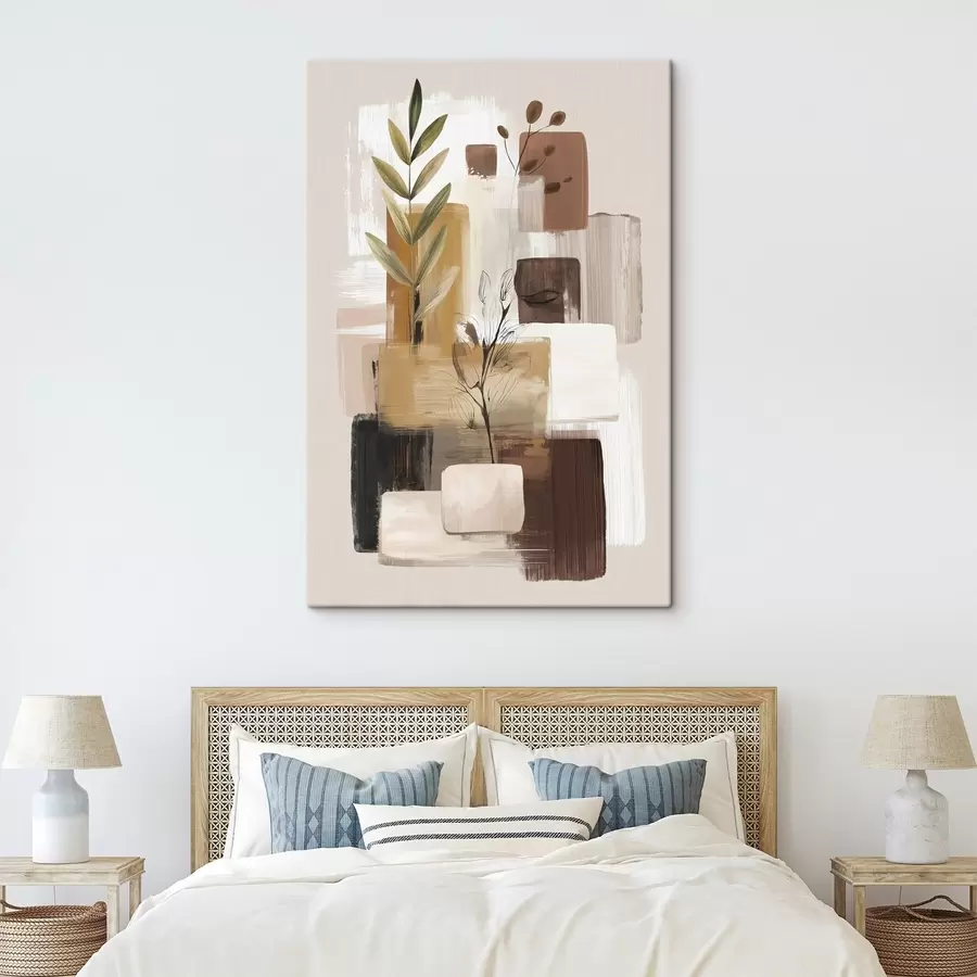 Glezna Lapu abstrakcija s46394