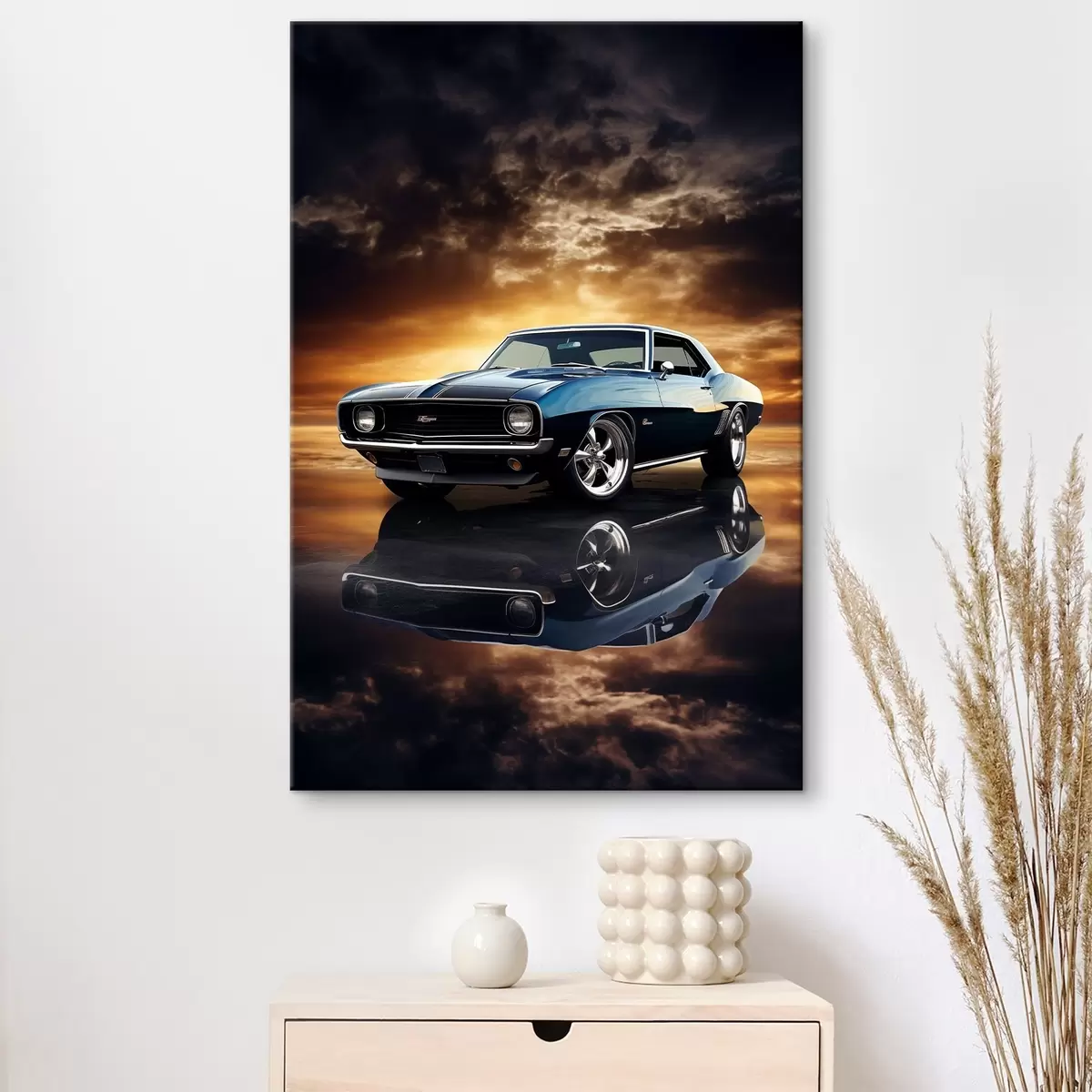 Glezna Vintage automašīna s46400