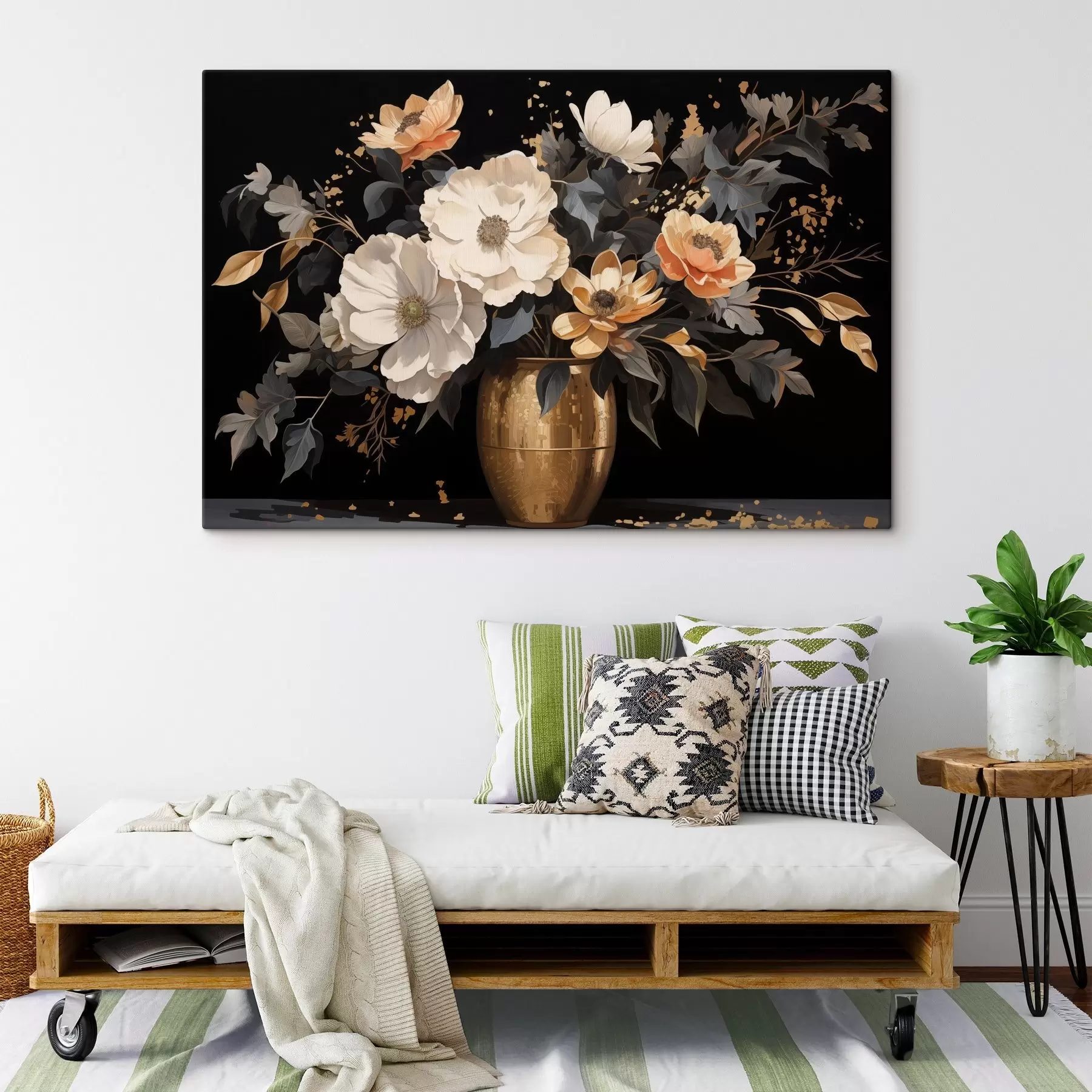 Glezna Pušķis vāzē s46402