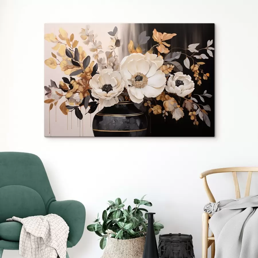 Glezna Pušķis vāzē s46403