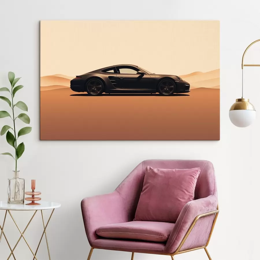 Glezna Vintage automašīna s46404