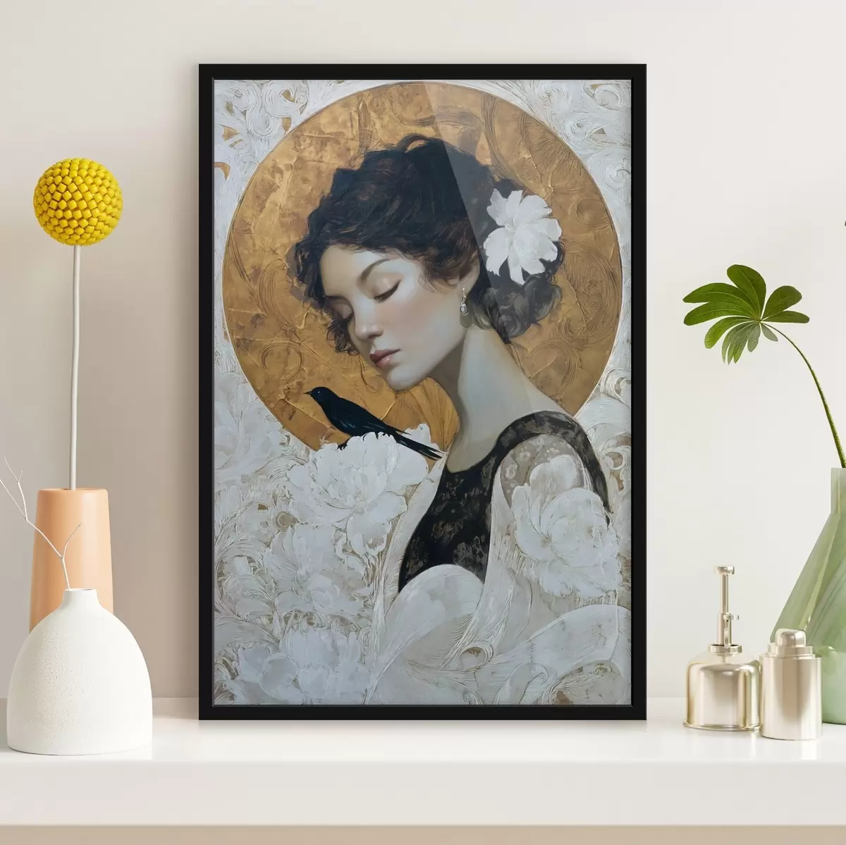 Plakāts Meitene un aplis f46364