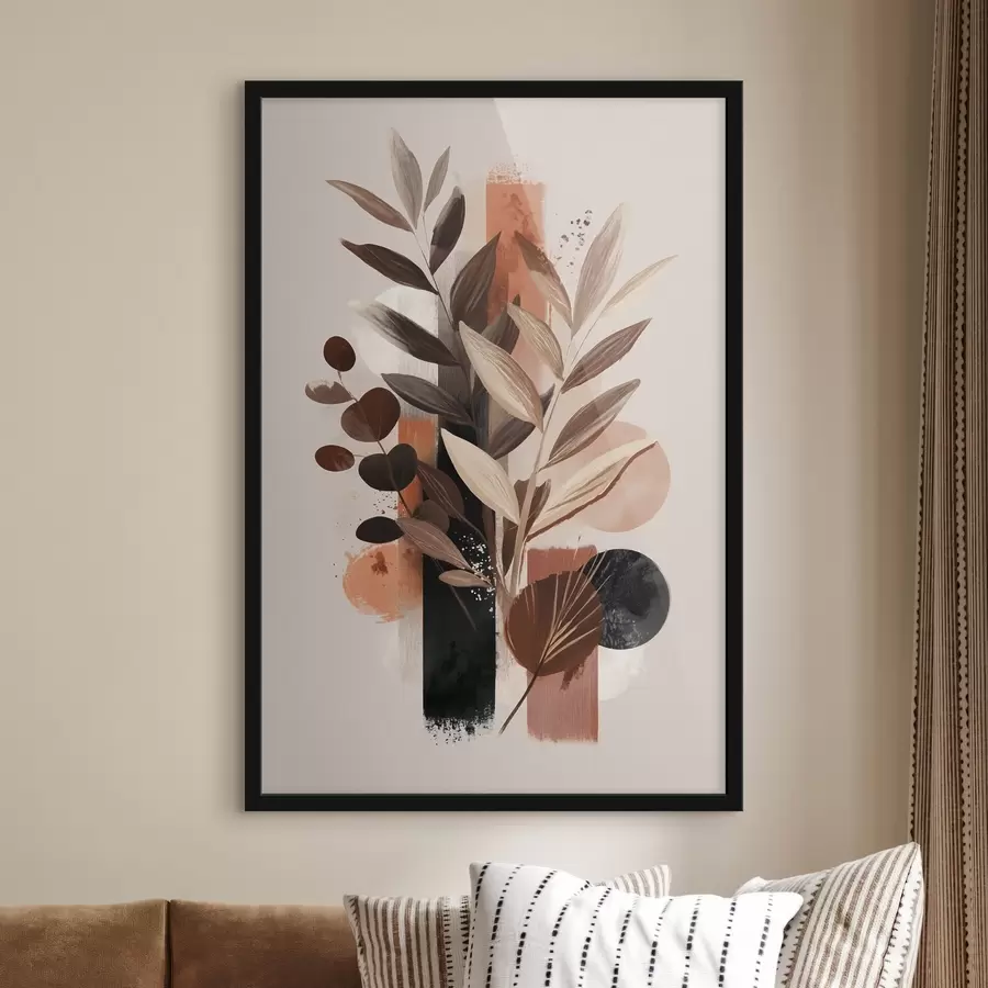 Fototapetes Abstraktas lapas f46376