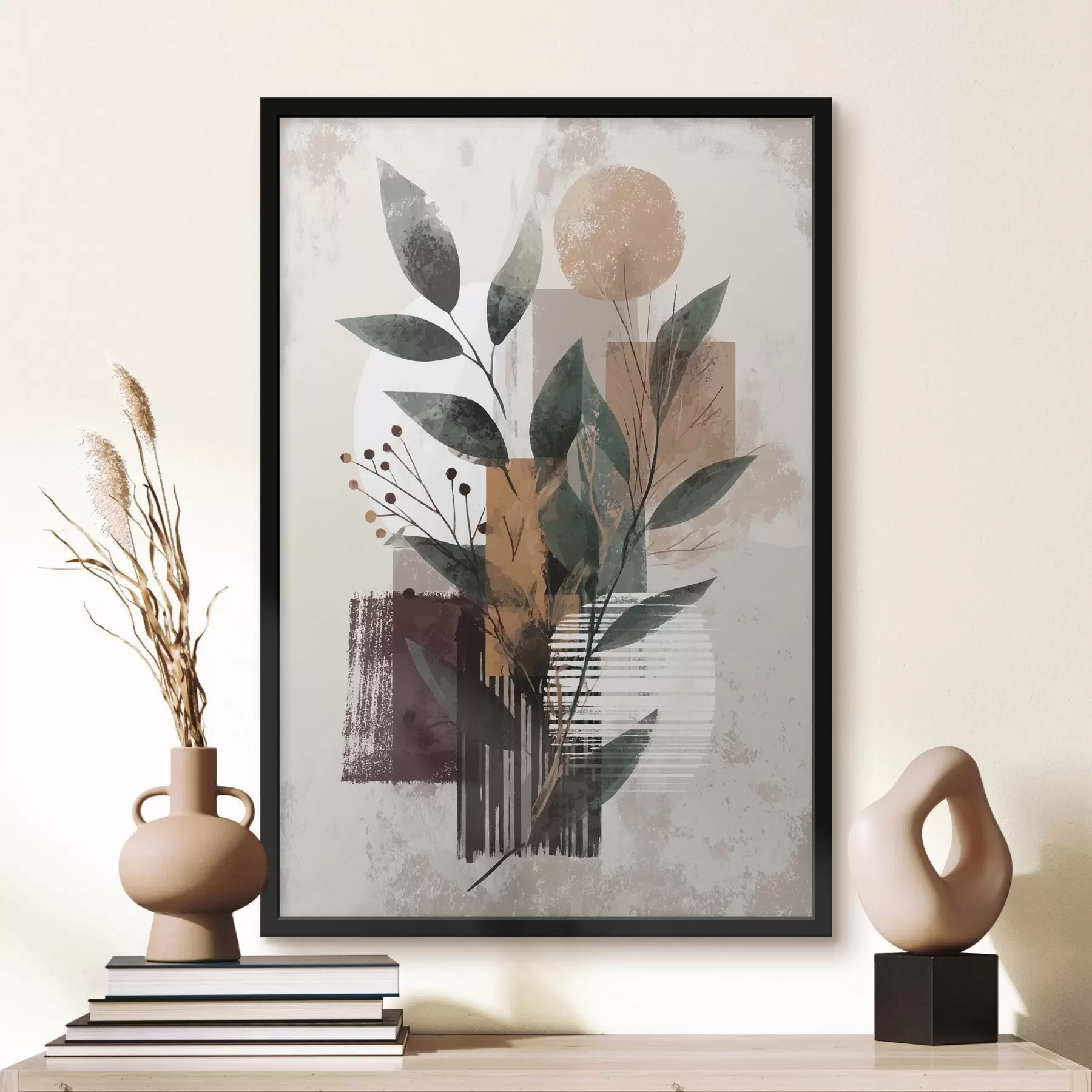 Fototapetes Lapu abstrakcija f46393