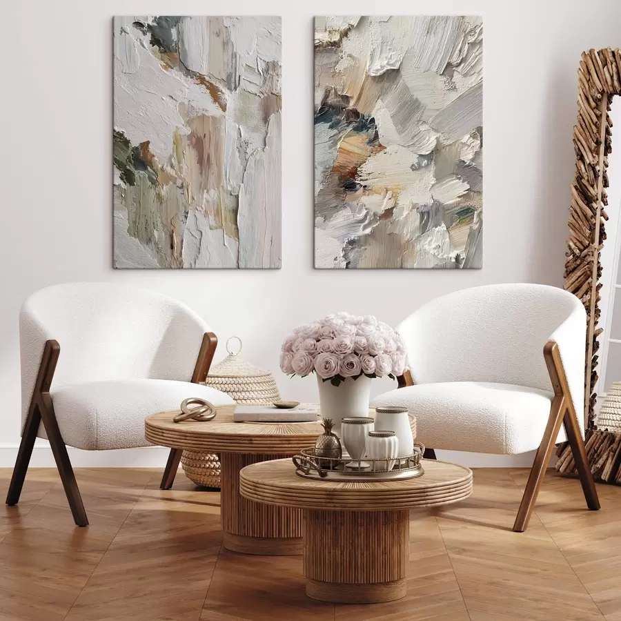 Glezna Abstrakta impasto tekstūra m00916