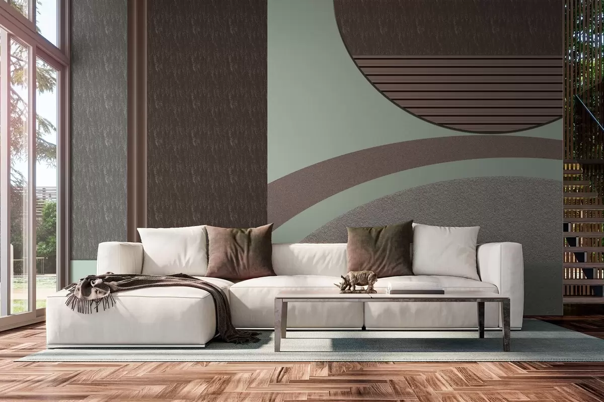 Fototapetes abstrakta teksturēta ģeometrija  w04631