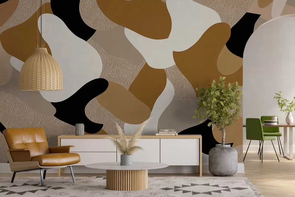 Fototapetes abstrakcijas formas un faktūras w04629