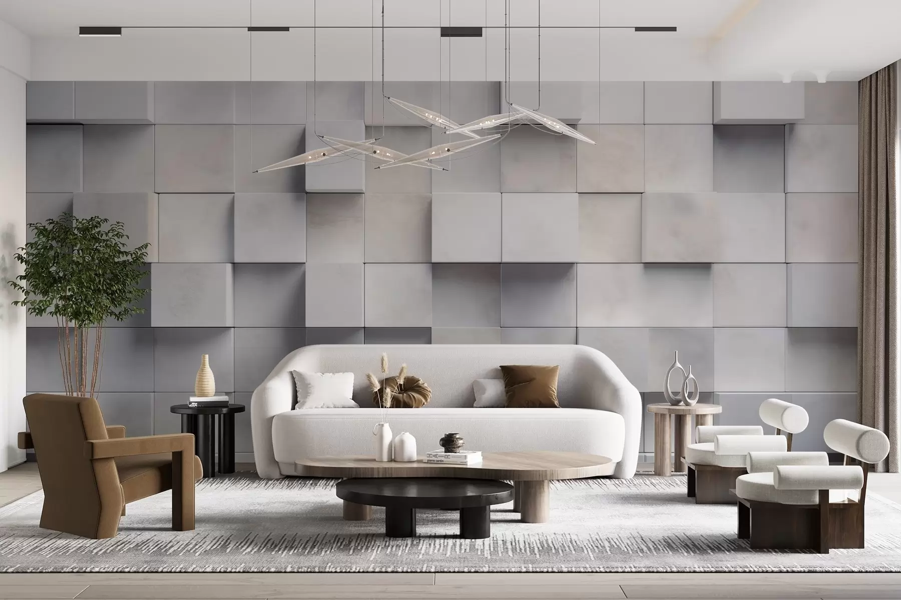 Fototapetes Kvadrātveida bloki w04806