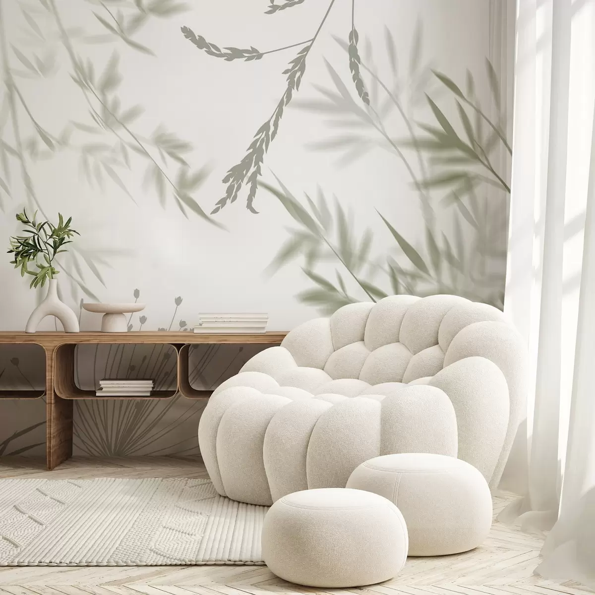 Fototapetes Lapu silueti w04850