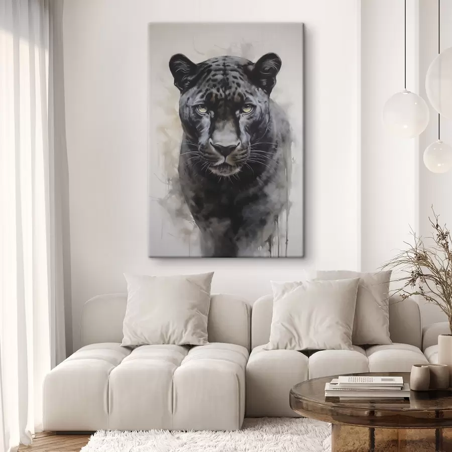 Glezna Panteras imitācijas glezna s46433