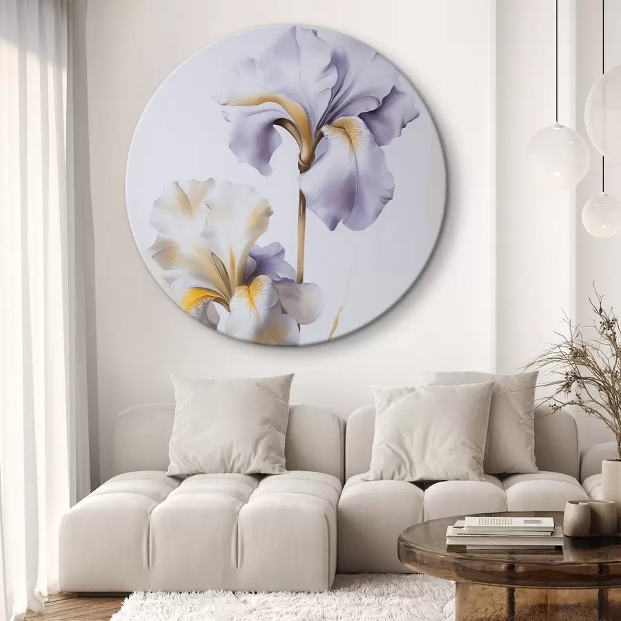 Glezna Īrisu  imitācijas glezna r46440