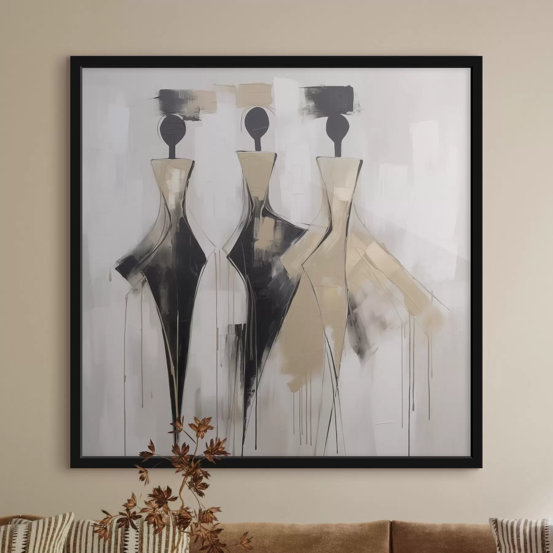 Fototapetes Abstrakti silueti f46436