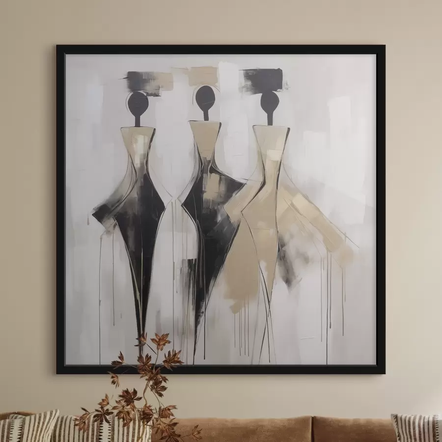 Fototapetes Abstrakti silueti f46436