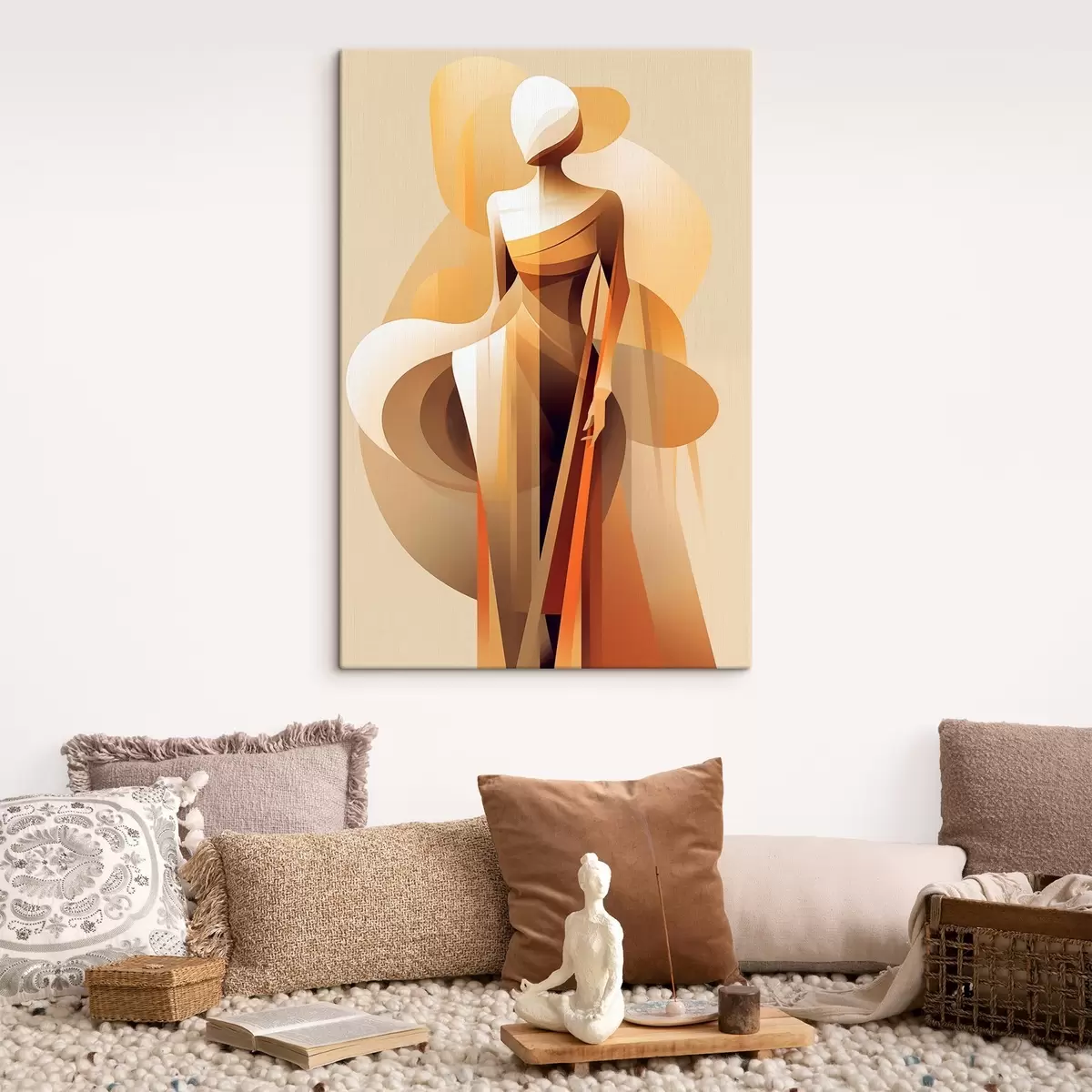 Glezna Abstraktais siluets s46357