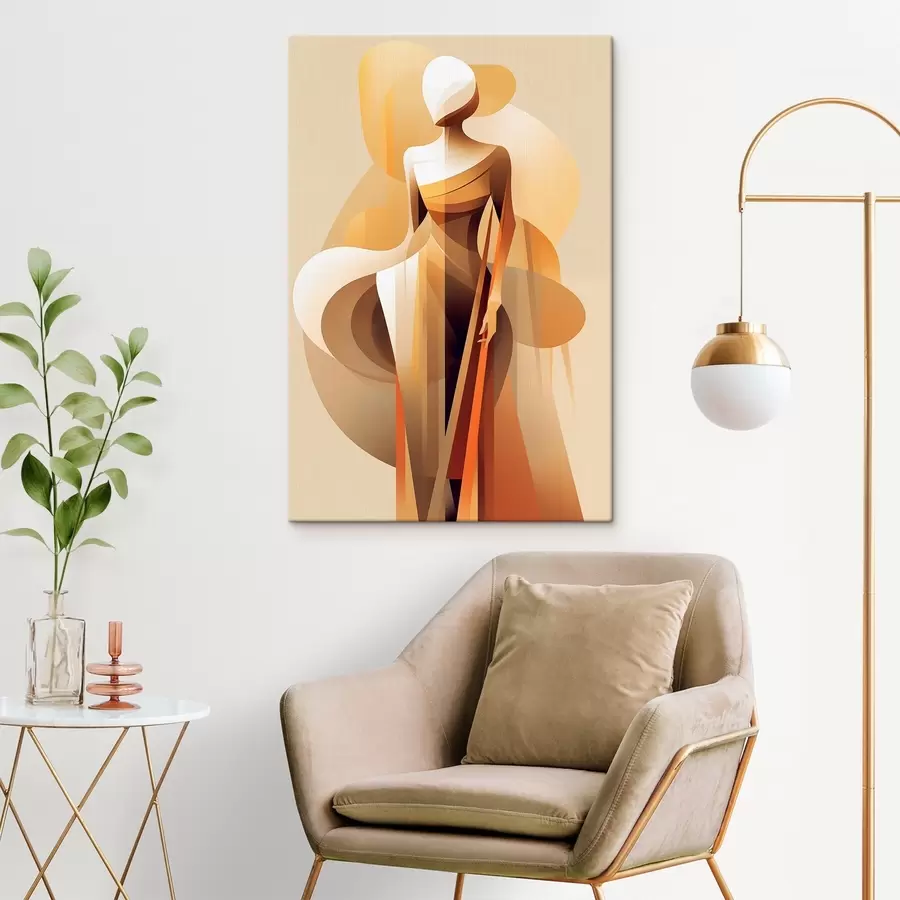 Glezna Abstraktais siluets s46357