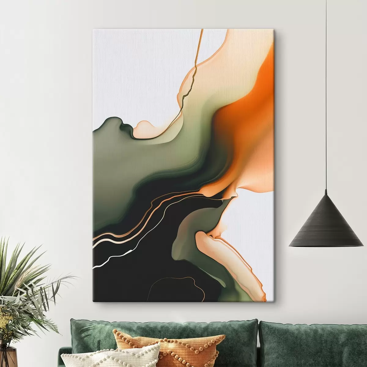 Glezna Abstraktais vilnis s46448