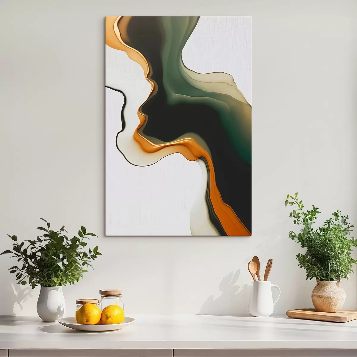 Glezna Abstraktais vilnis s46449