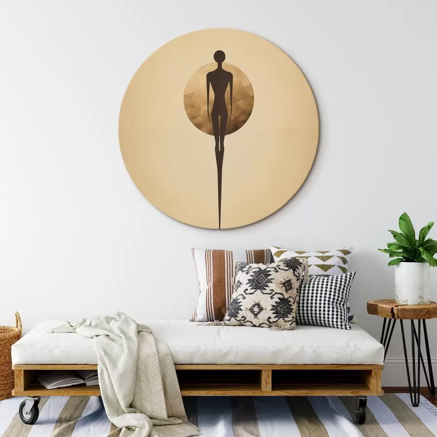 Glezna Abstraktais siluets r46356