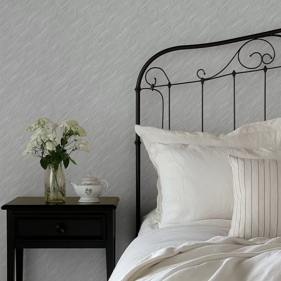 Fototapetes Teksturēti, viļņoti mati, gaiši piparmētru krāsā a00688v2