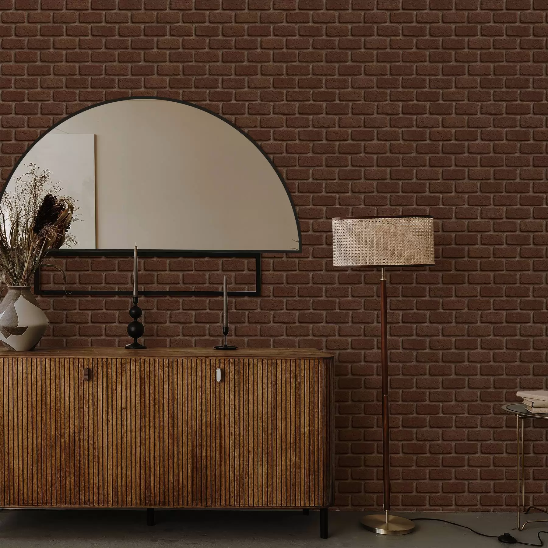 Fototapetes Rustikāla brūna ķieģeļu tekstūra a00879