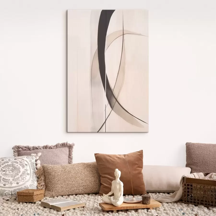 Glezna Eleganta kaligrāfija. Abstrakcija s46468