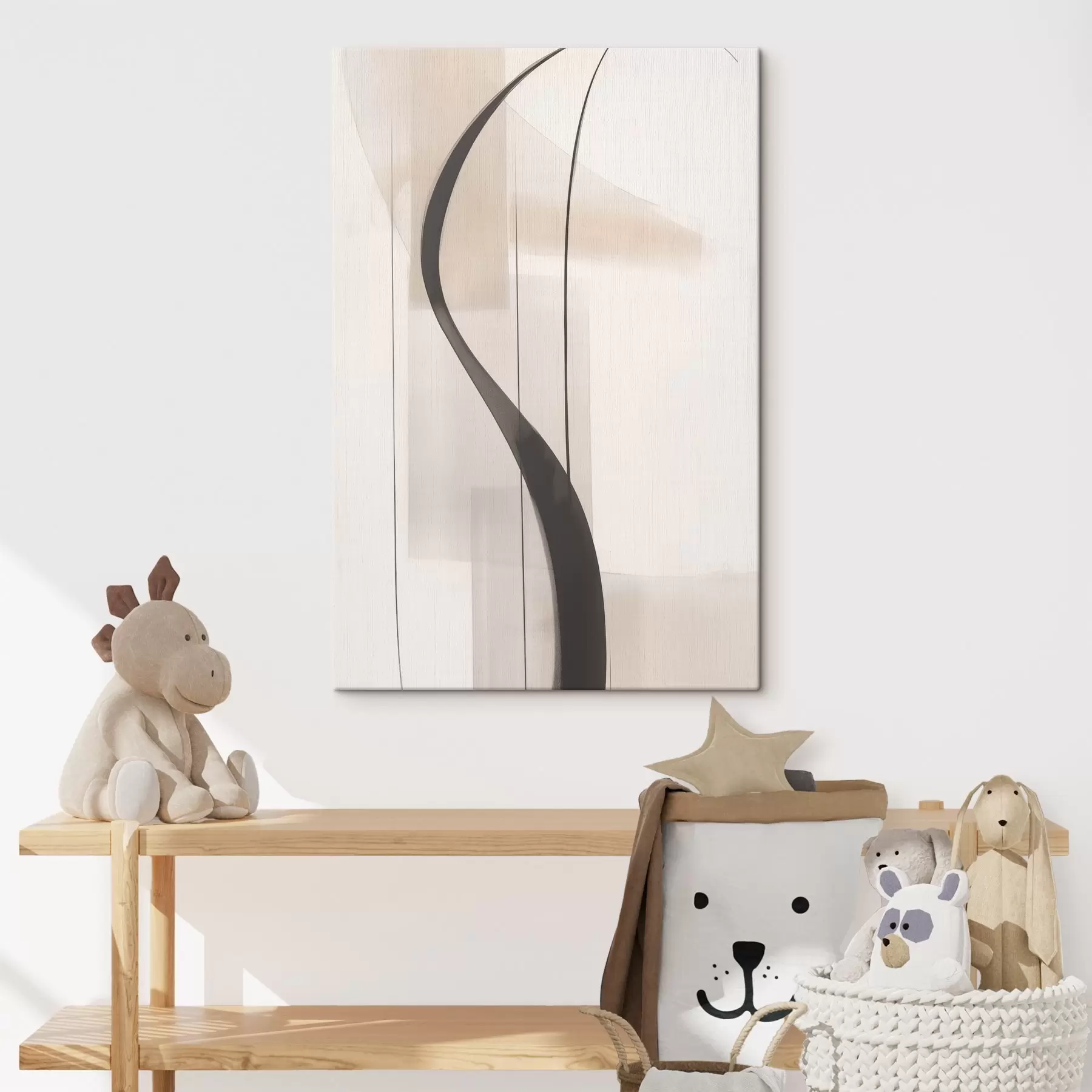 Glezna Eleganta kaligrāfija. Abstrakcija s46469