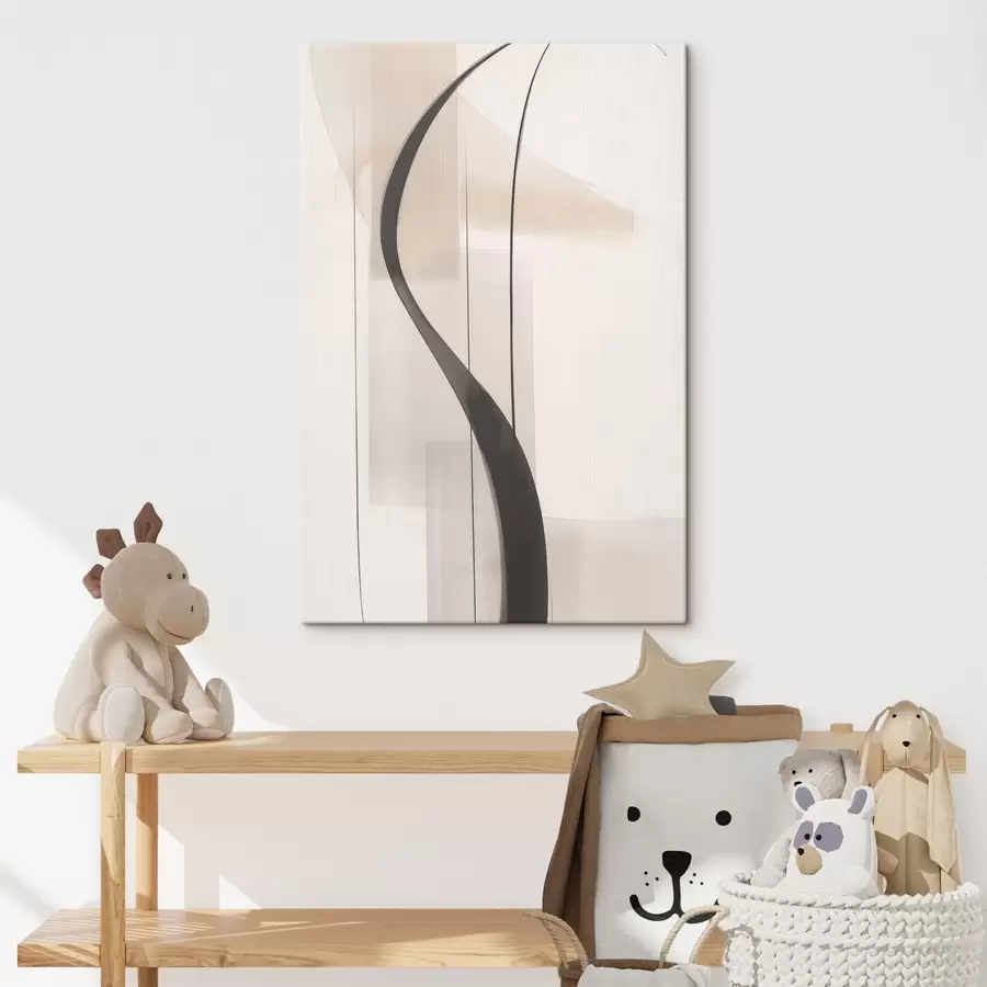 Glezna Eleganta kaligrāfija. Abstrakcija s46469