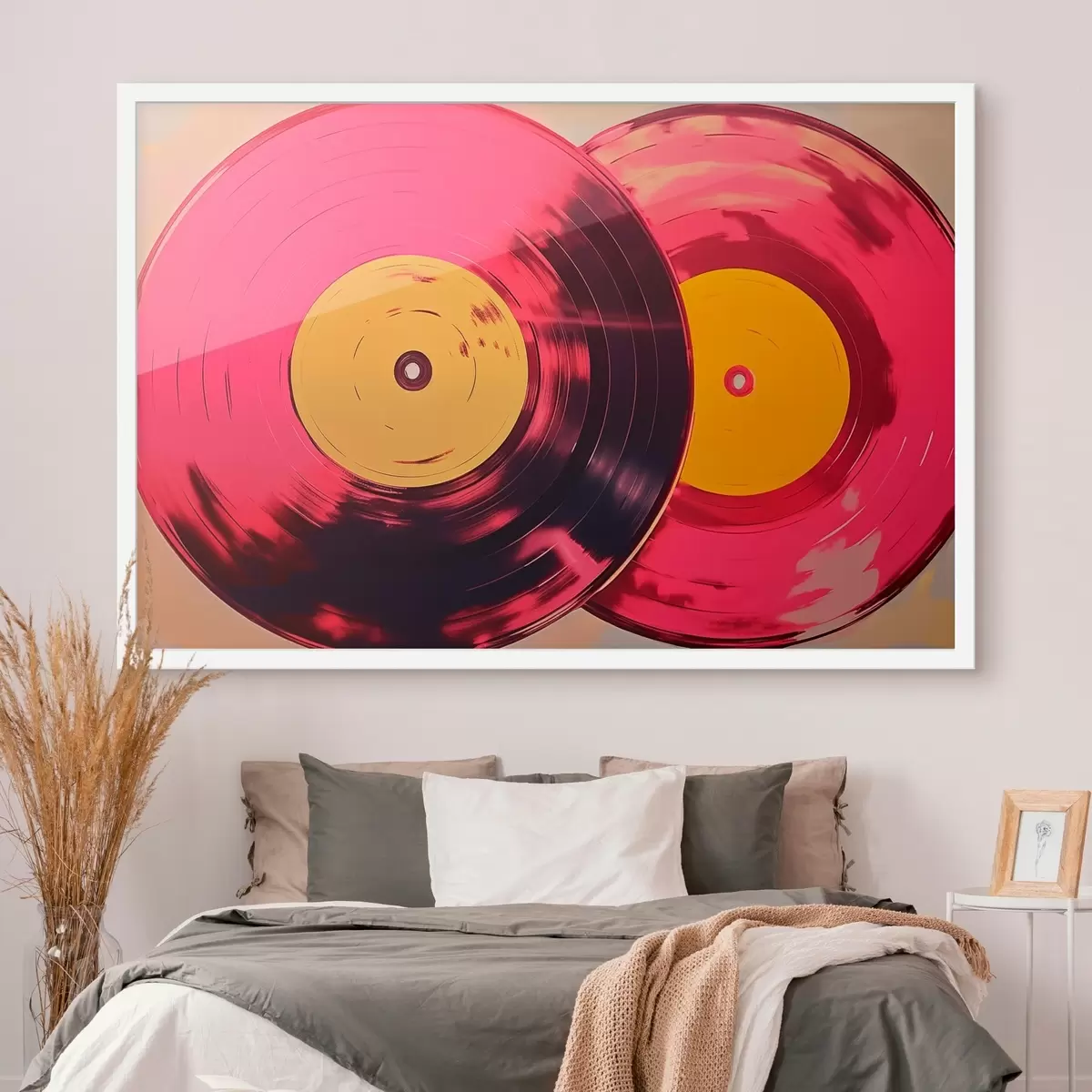 Plakāts Krāsainas vinila plates f46459