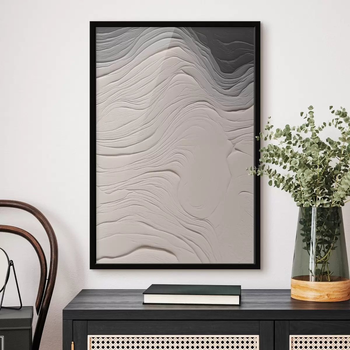 Plakāts Viļņota tekstūra f46474