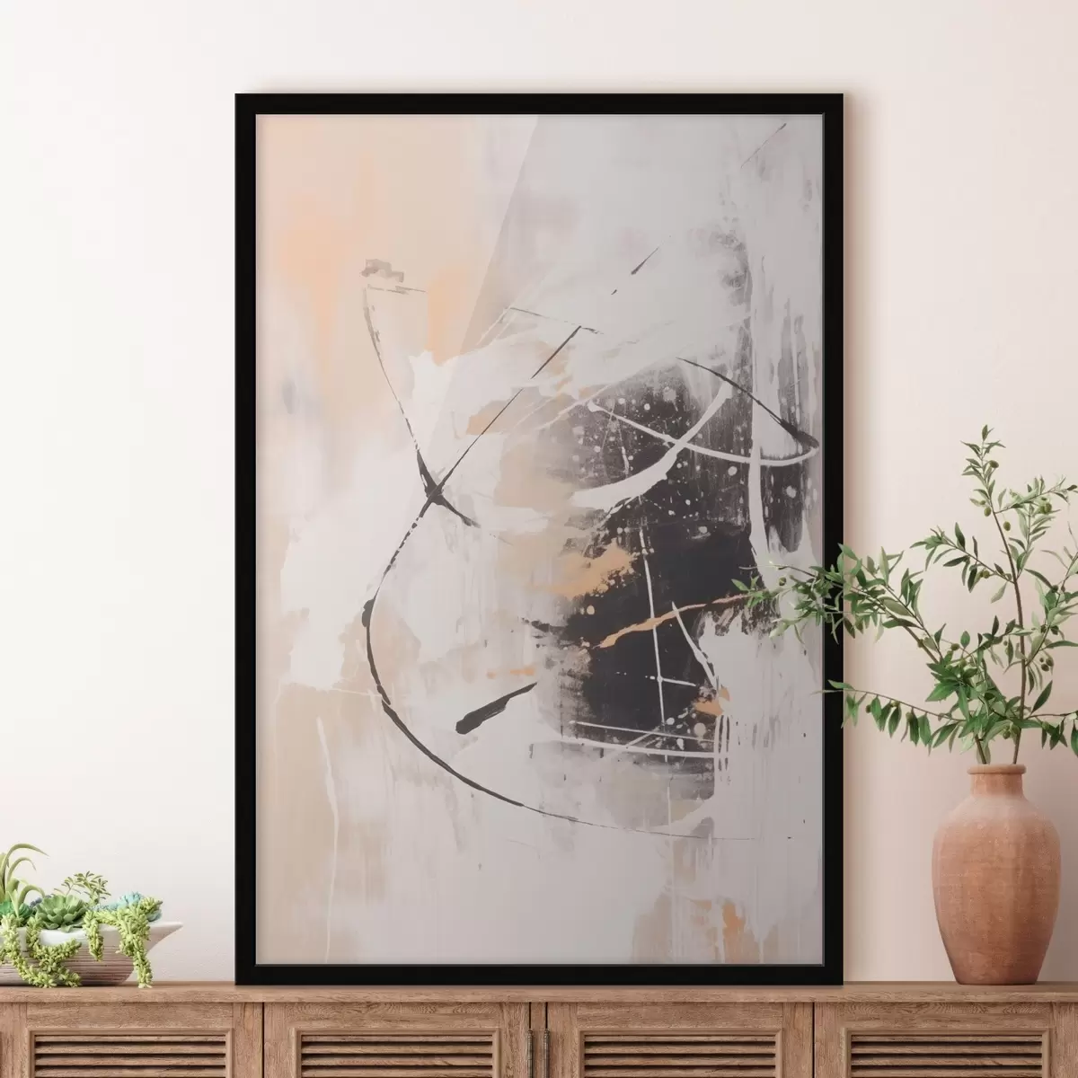 Plakāts Kontrastējošs ekspresionisms f46557