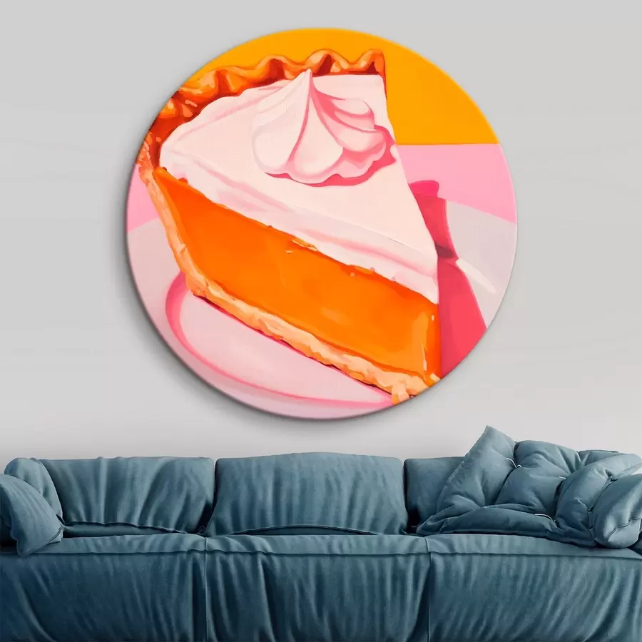 Glezna Gabals ķirbju pīrāga. Popārta ilustrācija r46462