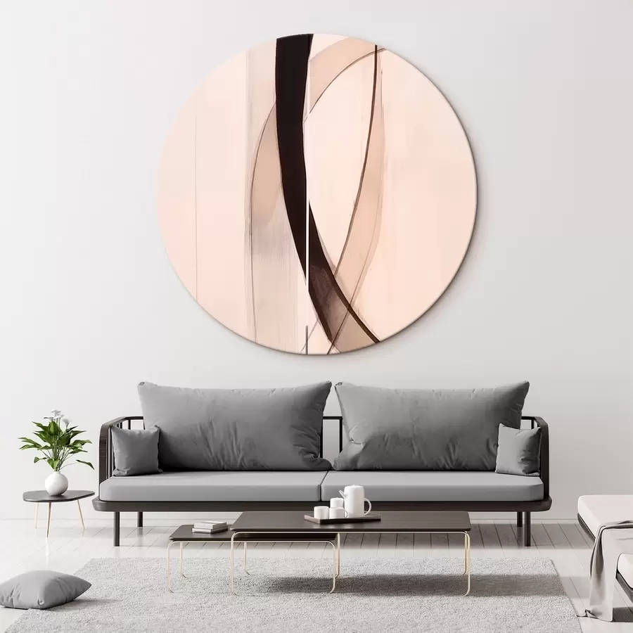 Glezna Eleganta kaligrāfija. Abstrakcija r46468