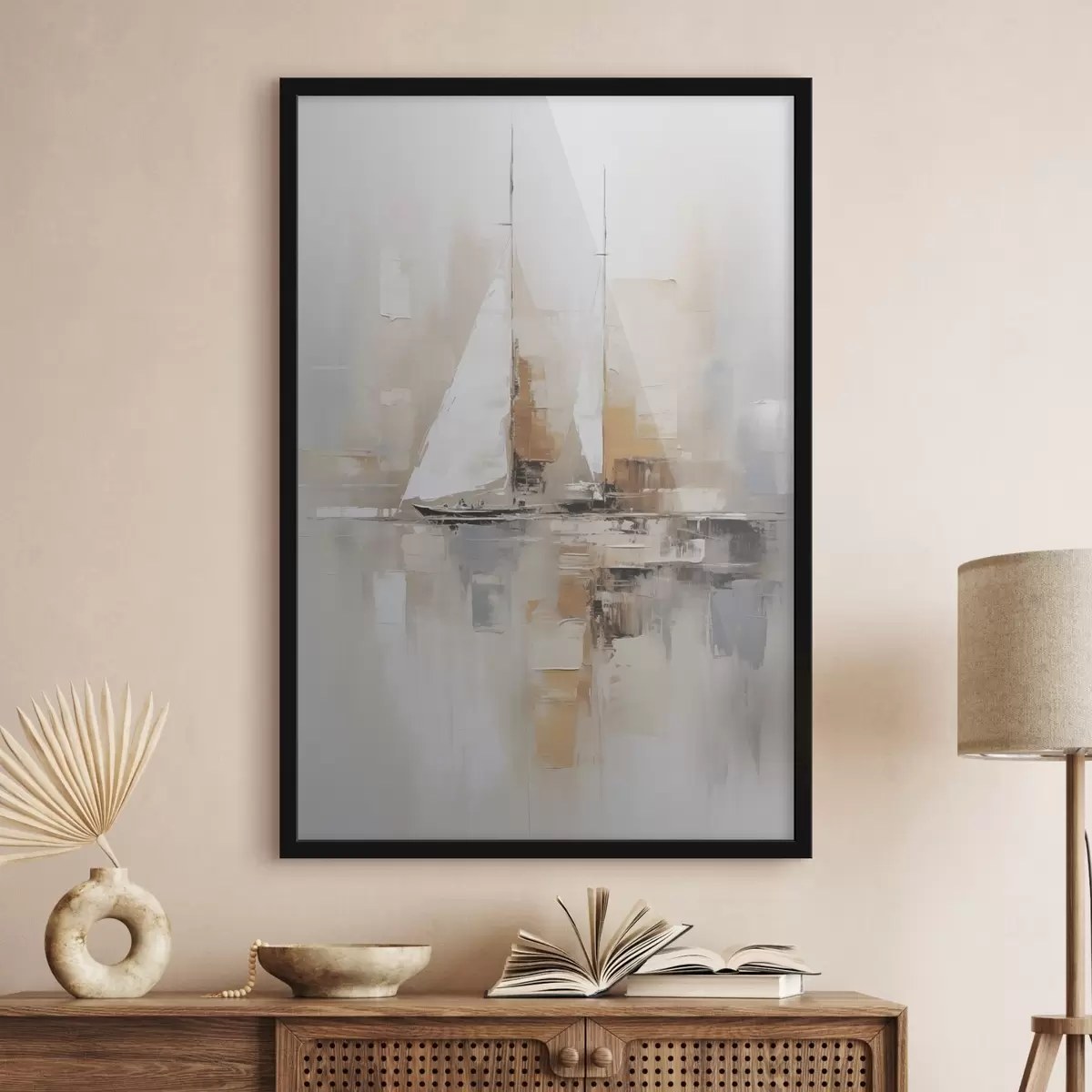 Plakāts Burinieka abstrakcija f46566