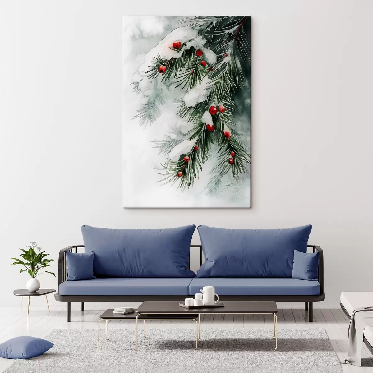 Glezna Ziemas zari s46584